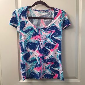Lilly Pulitzer Dori tee - Star struck